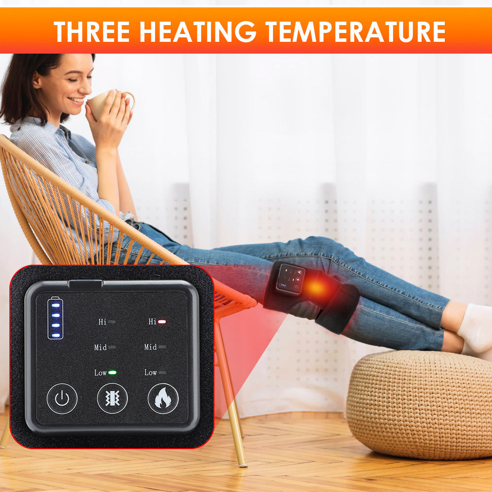 New Product Hailicare Electric Heating Knee Pads Charging Knee Joint Care Pads Hot Compress Vibration Massage - V.I.P Digital Presence