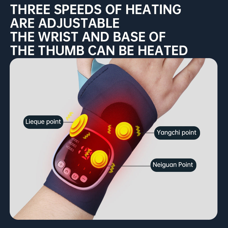 EMS Smart Tendon Sheath Hand Heating Wristband with Hot Compress and Massage Function - V.I.P Digital Presence