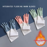 Dishwashing Gloves Durable All-In-One Padded Dishwashing And Clothes Washing Long Thickened Rubber Housework Cleaning Gloves - V.I.P Digital Presence