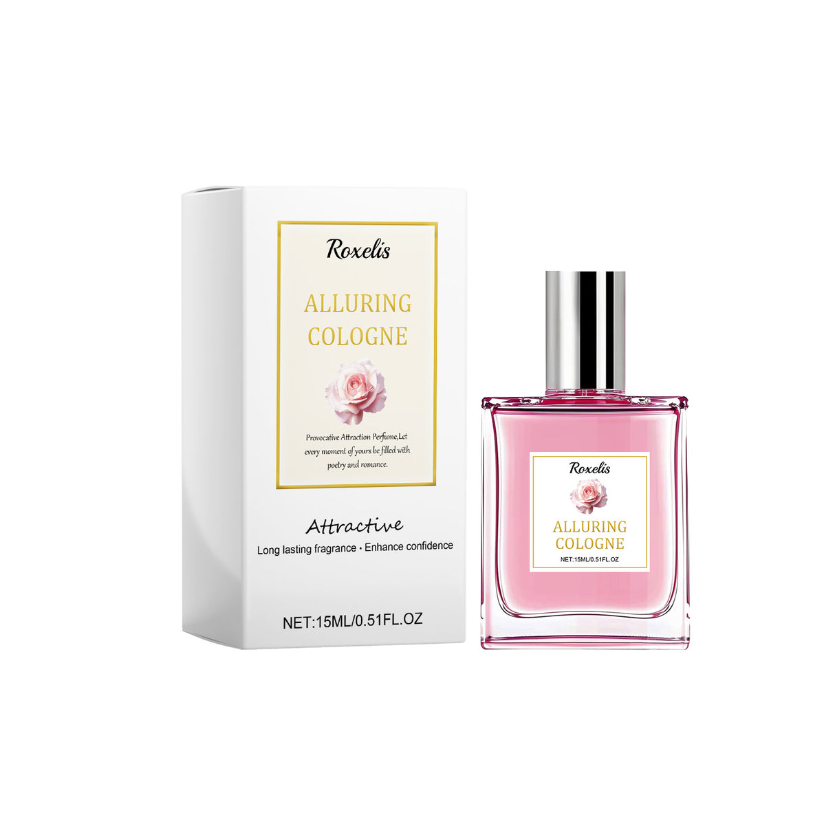 Pheromone Perfume Rose Fresh Light Fragrance Date Atmosphere Exudes Charm Long-Lasting Fragrance For Women - V.I.P Digital Presence