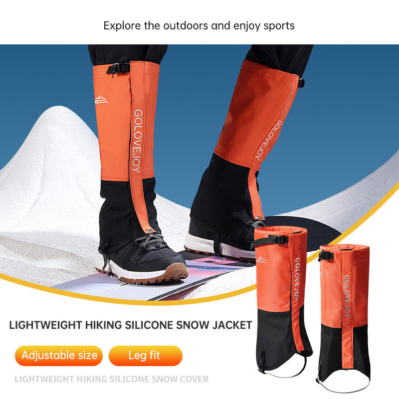 Hiking Skiing Leg Guard Foot Cover Men and Women Winter Outdoor Cold Warm Thickening Waterproof Wear-resistant Leg Cover - V.I.P Digital Presence