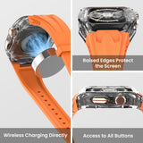 Suitable for Apple Watch triple proof design splicing high-quality silicone strap - V.I.P Digital Presence