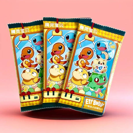 Mika's first Pok é mon collection interchangeable hidden cards character cards flash cards - V.I.P Digital Presence