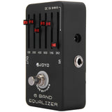 JOYO JF - 11 True Bypass Design 6 Band EQ Equalizer Guitar Effect Pedal with Aluminum Alloy Casing - V.I.P Digital Presence