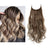European And American Wig Piece Female Fishline Hair Extension Piece Chemical Fiber Matte High Temperature Silk Long Curly Human Hair - V.I.P Digital Presence