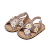 Cross strap small flower children's and girls' sandals, baby and baby comfortable walking shoes - V.I.P Digital Presence