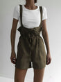 Drawstring Wide Strap Overalls with Pockets - V.I.P Digital Presence