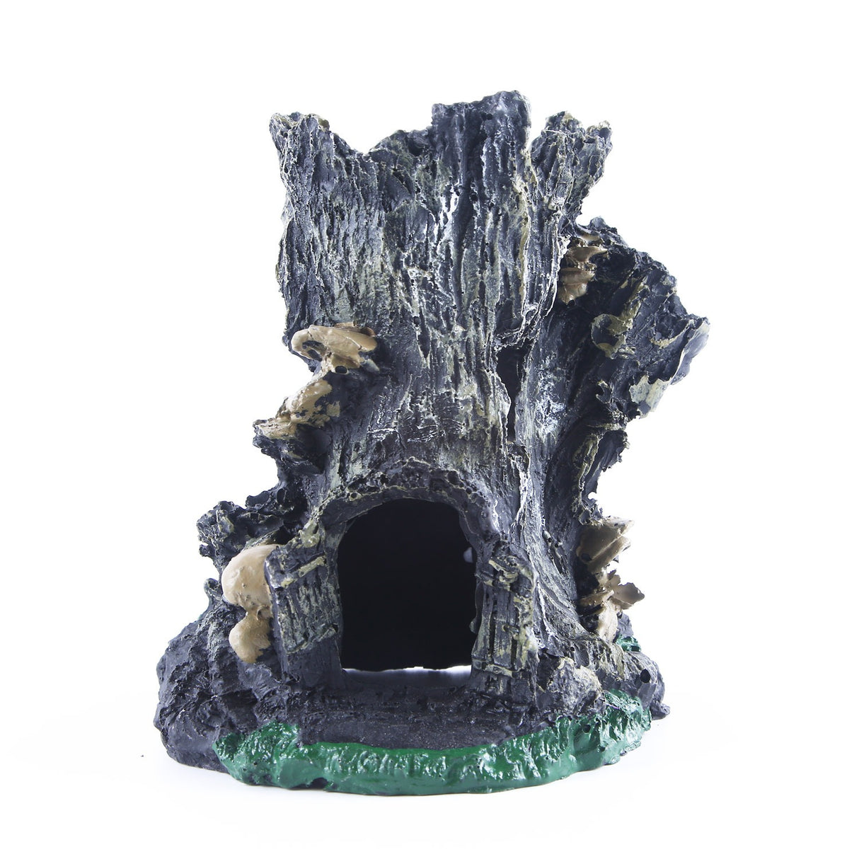 Fish tank pet shelter lizard house tree stump ornaments - V.I.P Digital Presence