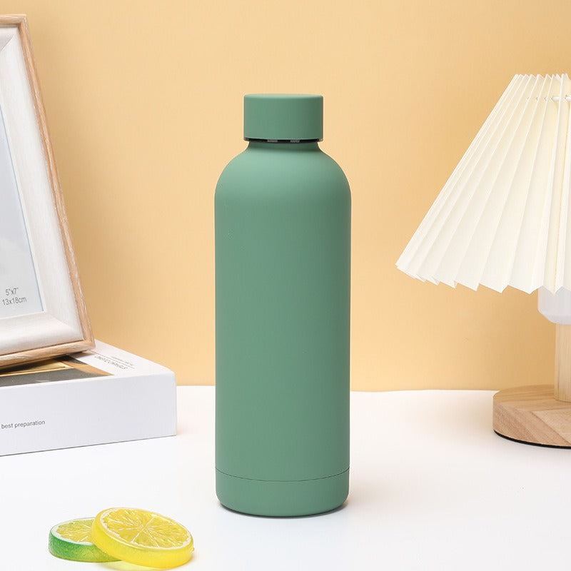 350/500/750ML Double-Wall Stainless Steel Leak-proof Thermal Vacuum Flask Insulated Water Bottle Sports Coffee Straight Body - V.I.P Digital Presence