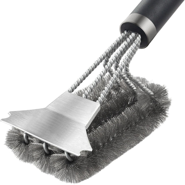 BBQ Grill Barbecue Kit Cleaning Brush Stainless Steel Kitchen Accessories Bristles Cleaning Brushes Cooking Tool Barbecue Gadget - V.I.P Digital Presence