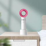 Mini Portable Fan USB Rech Mini Portable Fan USB Rechargeable Night Light Cooling Handheld Fan Three Speed - V.I.P Digital Presence