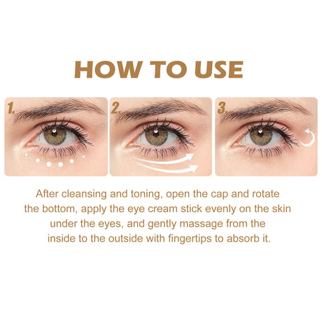 Retinol Eye Cream Stick Reduces Eye Bags, Dark Circles And Wrinkles, Moisturizes And Tightenes The Skin Around The Eyes - V.I.P Digital Presence