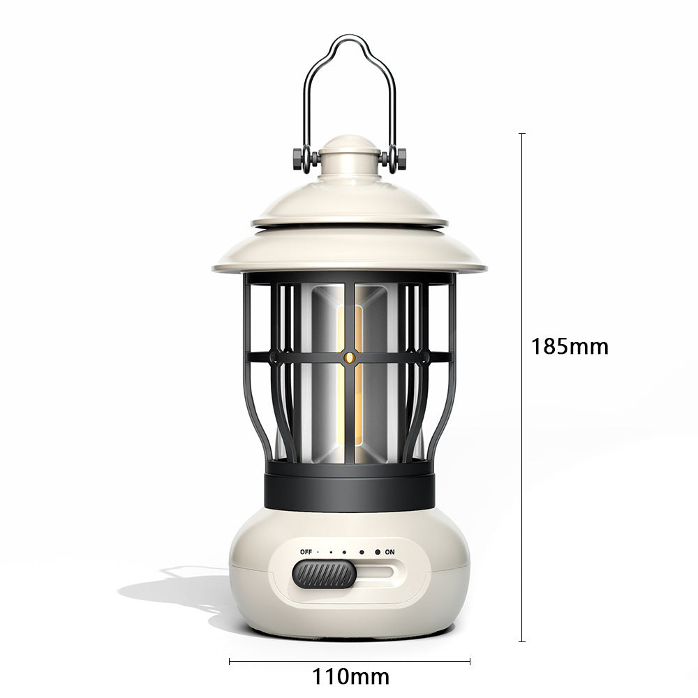 Camping Ligjt Outdoor  Ambience Lighting Camping Light Vintage Horse Light Gift USB Charging Tent Camp Lamp - V.I.P Digital Presence