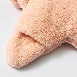 Baby hugged by starfish, lamb plush split leg sleeping bag with cotton clip, thick and warm baby sleeping bag, anti kick quilt, - V.I.P Digital Presence