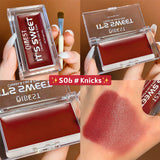 QIBEST Lipstick Eye Shadow Blush 3 In 1 Repair Volume Without Dizzy Makeup Natural Color Monochromatic Rouge Cream Eye Shadow Cream - V.I.P Digital Presence