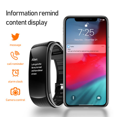 C5S Smart Bracelet Sports Pedometer Heart Rate Blood Pressure Blood Oxygen Health Monitoring Sports Bracelet - V.I.P Digital Presence