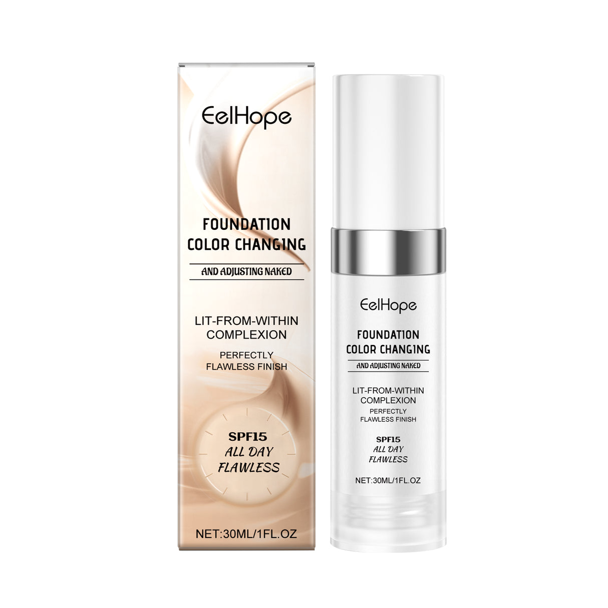 Warm Change Concealer Foundation Naturally Moisturizes Face With A Light And Long-Lasting Moisturizing Foundation - V.I.P Digital Presence