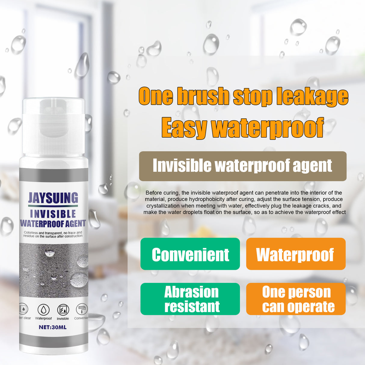 Waterproof And Leak Repair Material Self-Spraying External Wall Roof Leak-Blocking Waterproof Adhesive Paint - V.I.P Digital Presence