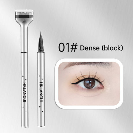 Makeup Magic Eye Liner Gel Pen Waterproof Long Lasting 2 In 1 Lower Liquid Eyeliner Pencil Eyelashes Stamp - V.I.P Digital Presence
