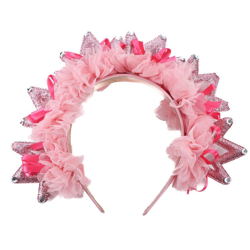 Fashion Fabric Crown Hair Hoops for Women - V.I.P Digital Presence