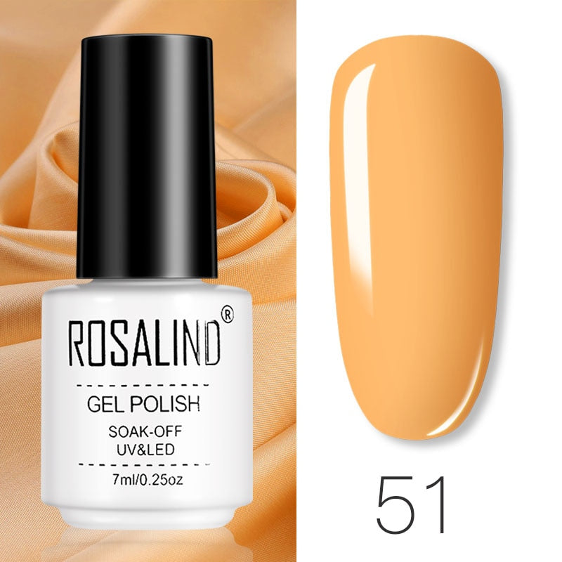 ROSALIND Gel Polish Set Manicure for Nails Semi Permanent Vernis top coat UV LED Gel Varnish Soak Off Nail Art Gel Nail Polish - V.I.P Digital Presence
