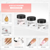 COSCELIA New 9 Color Crystal Color Powder 30Ml Crystal Liquid Desiccant Anastomosis Agent Set Nail Brush Full Set - V.I.P Digital Presence
