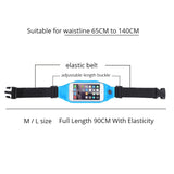 Case For Meizu m3 note U10 m3s Sports Belt Running Waist Bags Waterproof Fanny Pack Workout Cover Gym Case For Maze m3 note u10 - V.I.P Digital Presence
