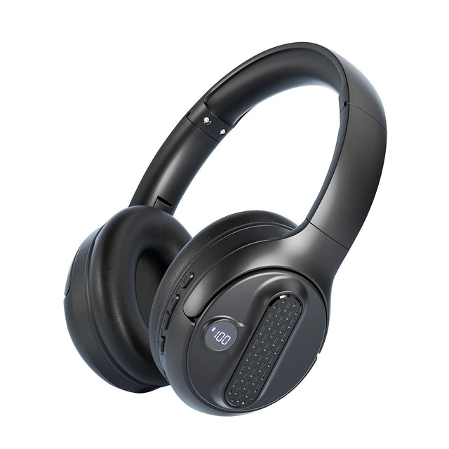 Head mounted Bluetooth earphones with portable power bank wireless earphones Type-C interface foldable card insertion - V.I.P Digital Presence