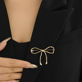 Bow brooch women's decorative brooch cross-border niche lava bow versatile pin accessory - V.I.P Digital Presence