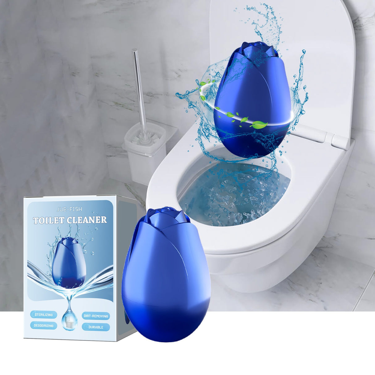 Toilet rose cleaner, household toilet cleaner, stain remover, deodorizer, fragrance retention cleaner - V.I.P Digital Presence