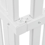 Privacy Screen Panels Kit Air Conditioner Trash Can Enclosure Vinyl white color - V.I.P Digital Presence