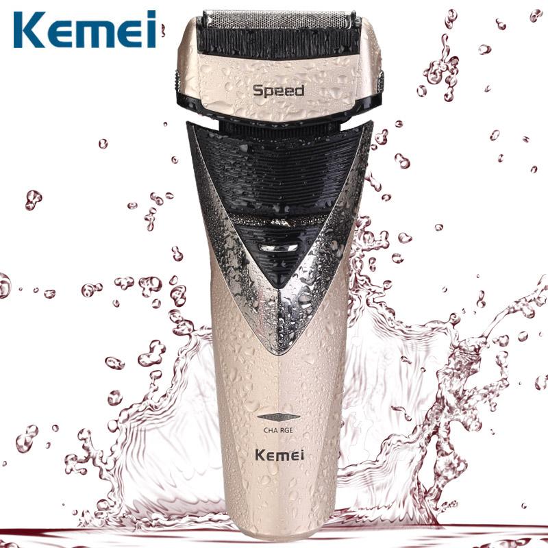 Kemei electric shaver rechargeable shaveing for man shavers body wash twin blade cutter head men face care Shaver razor KM-8102 - V.I.P Digital Presence