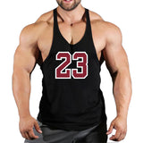 Sportswear vest men's round neck men's cotton vest loose shoulder sleeveless basketball suit - V.I.P Digital Presence