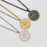 Stainless Steel Necklace Jewelry Seven Angels Magic Circle Pendant DIY Accessories Men's Necklace - V.I.P Digital Presence