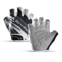 Guantes de ciclismo al aire libre de medio dedo para hombres y mujeres, deportivos, fitness, transpirables, de licra, con dedos cortos.