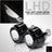 RACBOX 2Pcs 2.5 Inch Universal Bi Xenon HID Projector Lens Silver Black Shroud H1 Xenon LED Bulb H4 H7 Motorcycle Car Headlight - V.I.P Digital Presence