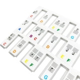 Silicone Piano Stickers 61/88 Keys Beginner Piano Staff Guide Note Stickers Musical Instrument Accessories - V.I.P Digital Presence