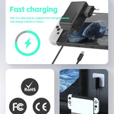 Suitable for Switch Charger NS Intelligent Fast Charging Switch Lite Game Console Fast Charging Plug - V.I.P Digital Presence