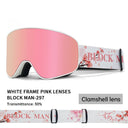 Cover Ski Glasses Winter Outdoor Sports Goggles Double Layer Anti Fog Single Double Plate Snow Goggles - V.I.P Digital Presence