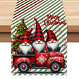 Christmas Dwarf Printed Table Flag New White Hemp Table Decoration Tablecloth Christmas Decoration Tablecloth Mat - V.I.P Digital Presence