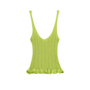 Spring New  Style Round Neck Solid Color Loose Knit Sweater for Women - V.I.P Digital Presence