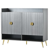 U-Can shoe cabinet with door, 11 layer shoe cabinet with adjustable shelves, modern wooden shoe cabinet (matte surface) - V.I.P Digital Presence