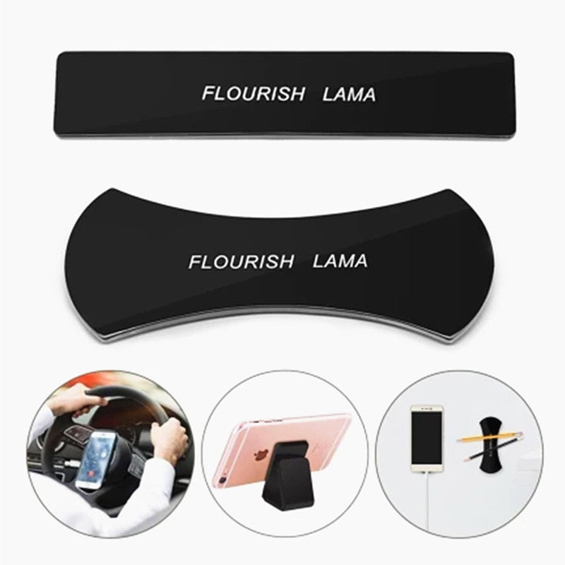 2Pcs/Set Magic Nano Rubber Pad Universal Sticker No Trace Mobile Phone Holder Car Kits Car Bracket Pods Sticky Gel Pad - V.I.P Digital Presence