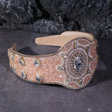 Fashion Baroque Heavy Industries Full Diamond Hair Hoops - V.I.P Digital Presence