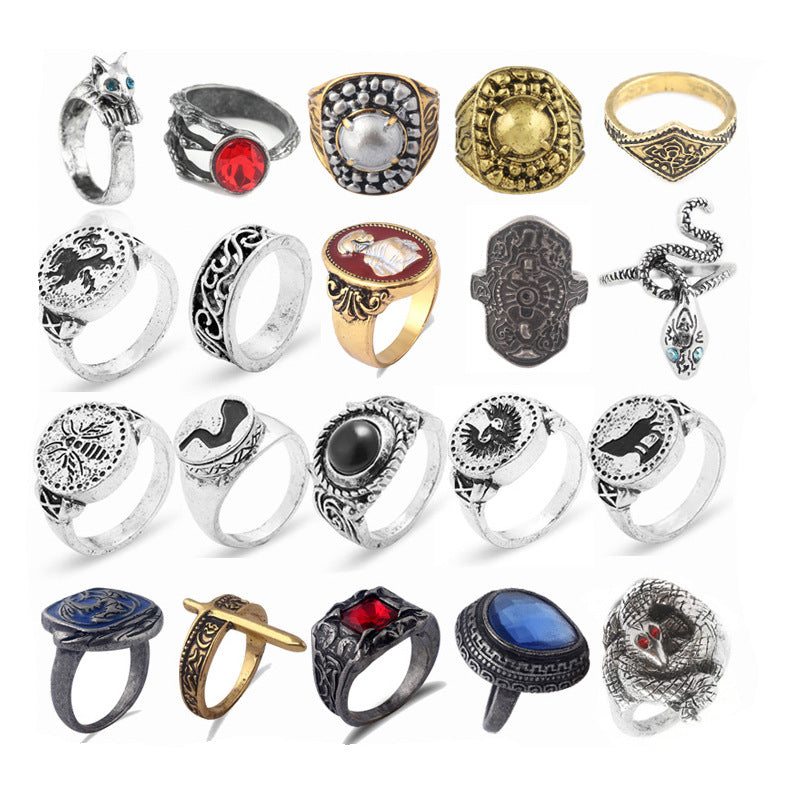 Dark Souls Ring European and American Fashion Retro Style Ring - V.I.P Digital Presence