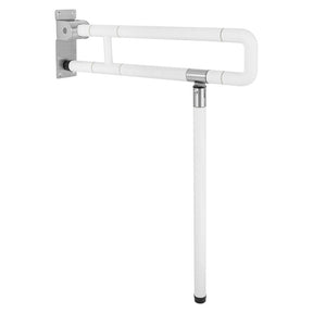 Toilet Grab Bar  Foldable Stainless for Seniors Elderly Handicap Bathroom - V.I.P Digital Presence