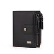 Anti-Theft Brush Business Leather Thin Short Men's Wallet Zipper Wallet Money Ticket Holder - V.I.P Digital Presence
