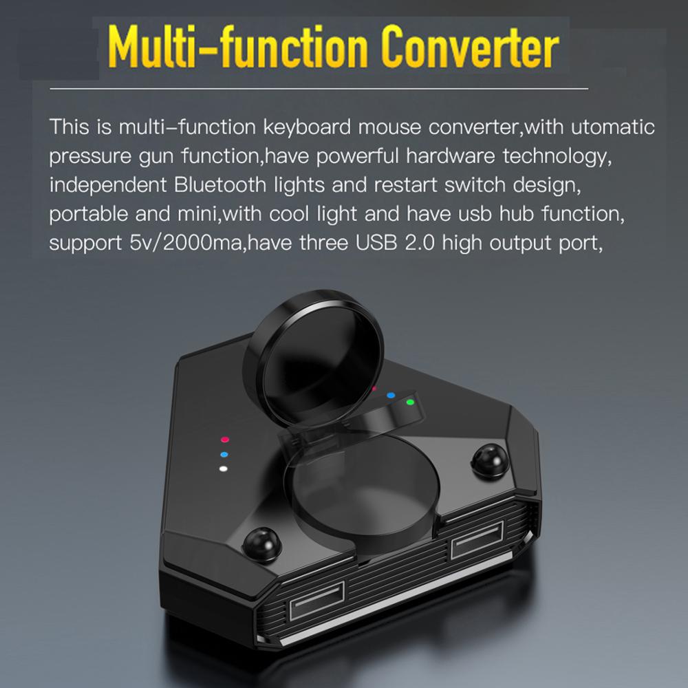 Gamepad Pubg Mobile Bluetooth 5.0 Android PUBG Controller Mobile Controller Gaming Keyboard Mouse Converter For IOS iPad to PC - V.I.P Digital Presence