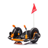 12V Kids Ride On Electric Toy,2WD,16'' exaggerated wheel,Dual handle control for 360 degree flexible steering and rotation - V.I.P Digital Presence