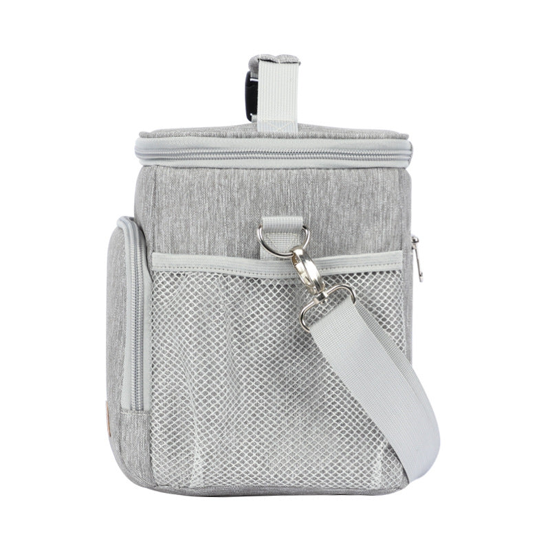 Fashionable and simple outdoor aluminum film waterproof and heat-insulating portable lunch box lunch bag lunch bag - V.I.P Digital Presence